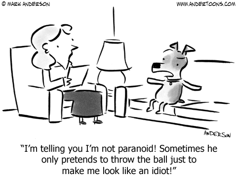 Australian Shepherd Cartoon by Anton Hout