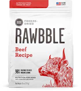 BIXBI Freeze-Dried Rawbble Beef Recipe