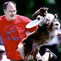 Frisbee Dog Nellie with Paul Silberhorn
