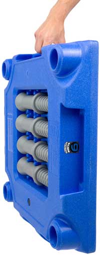 Blue KLIMB Dog Training Platform.