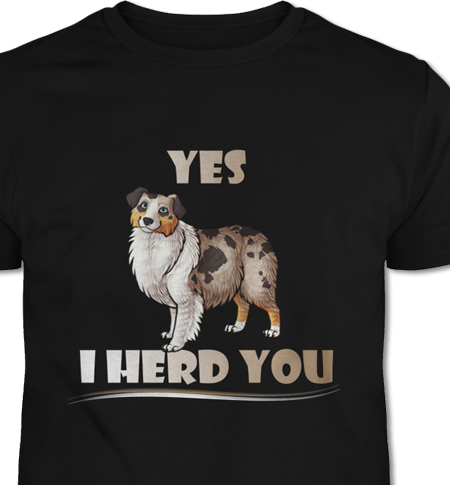 Australian Shepherd T-Shirt Of The Month