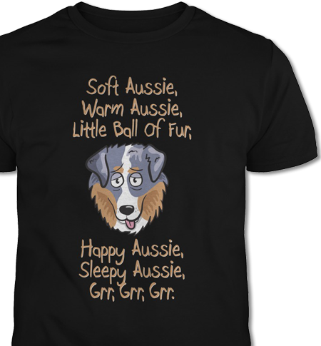 Australian Shepherd T-Shirt Of The Month
