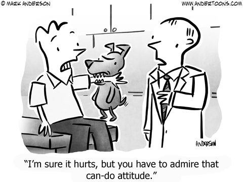 Australian Shepherd Cartoon by Anton Hout