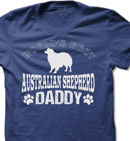 Australian Shepherd T-Shirt Of The Month
