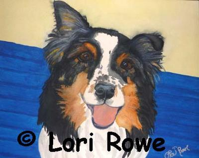 Beauregard 1998-2011 watercolor on art rag. www.artbylorirowe.com