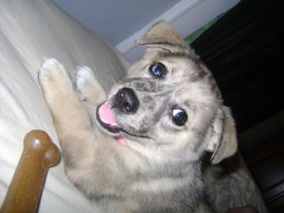 gabbie after her nap with mom