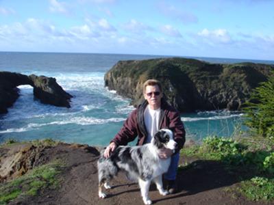 Myself and Nicco at Mendicino. March 2009.