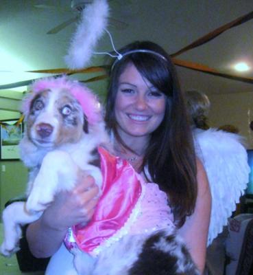 Me and Nakiya at Halloween!